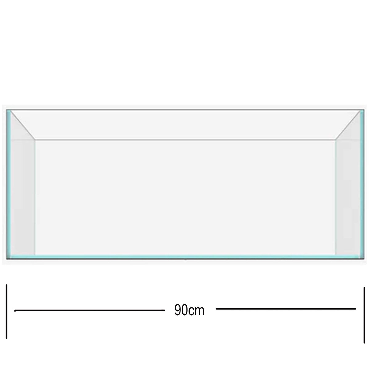 Waterbox Clear 3620 Aquarium - 186L 90x50x45cm (Tank Only) - In Store Pick Up Only**