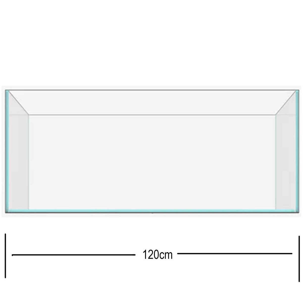 Waterbox Clear 4820 Aquarium - 273L 120x50x50cm (Tank Only) - In Store Pick Up Only**