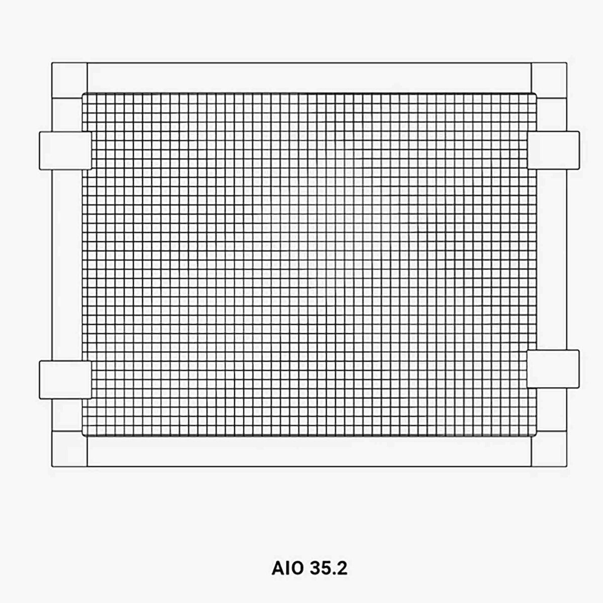 Waterbox Mt Mesh Lid suited for Waterbox Ai0 35.2 Aquarium
