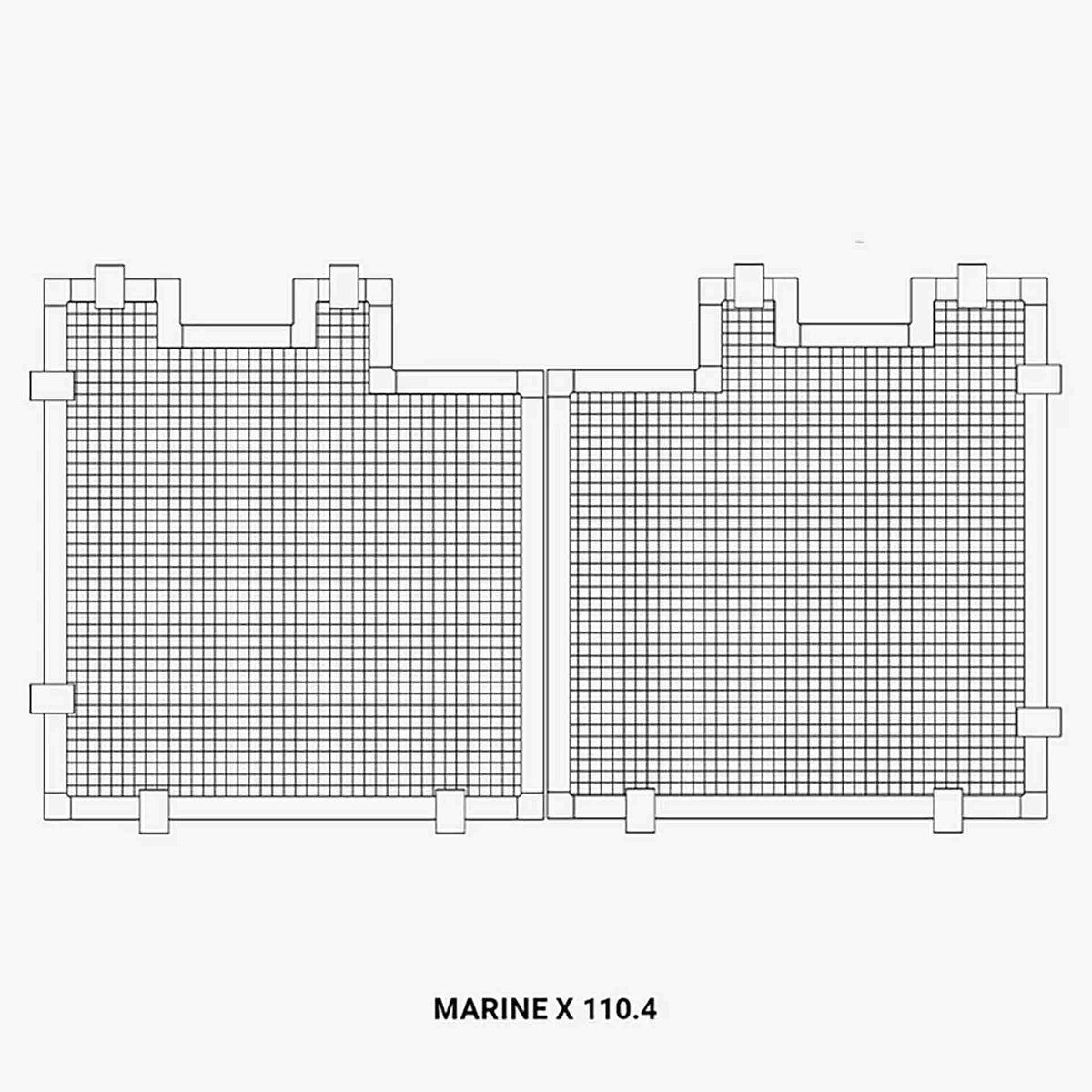 Waterbox Mt Mesh Lid suited for Waterbox Marine X 110.4 Aquarium