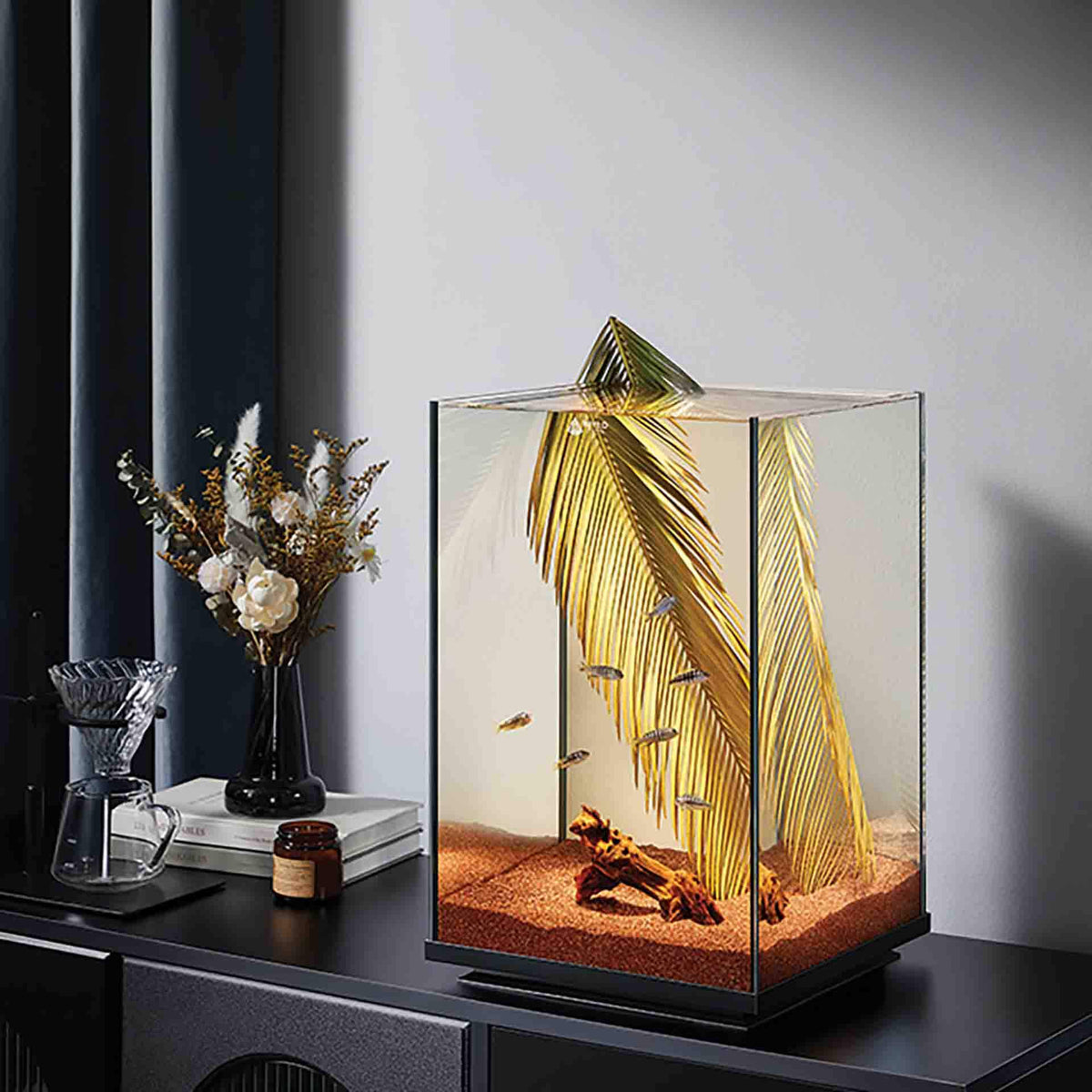 Wyld Scapes Scaper Alta Aquarium - 44 Litres 30.6 x 30.6 x 47.2cm - In Store Pick Up Only**