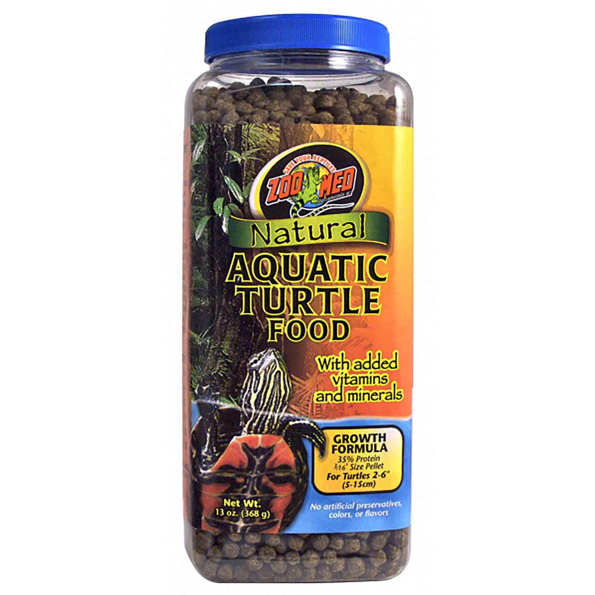 Zoo Med Aquatic Turtle Food Growth Formula 365g