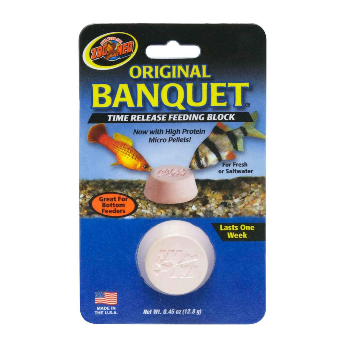 Zoo Med - Original Banquet Feeding Block - Regular (1 block) 7days