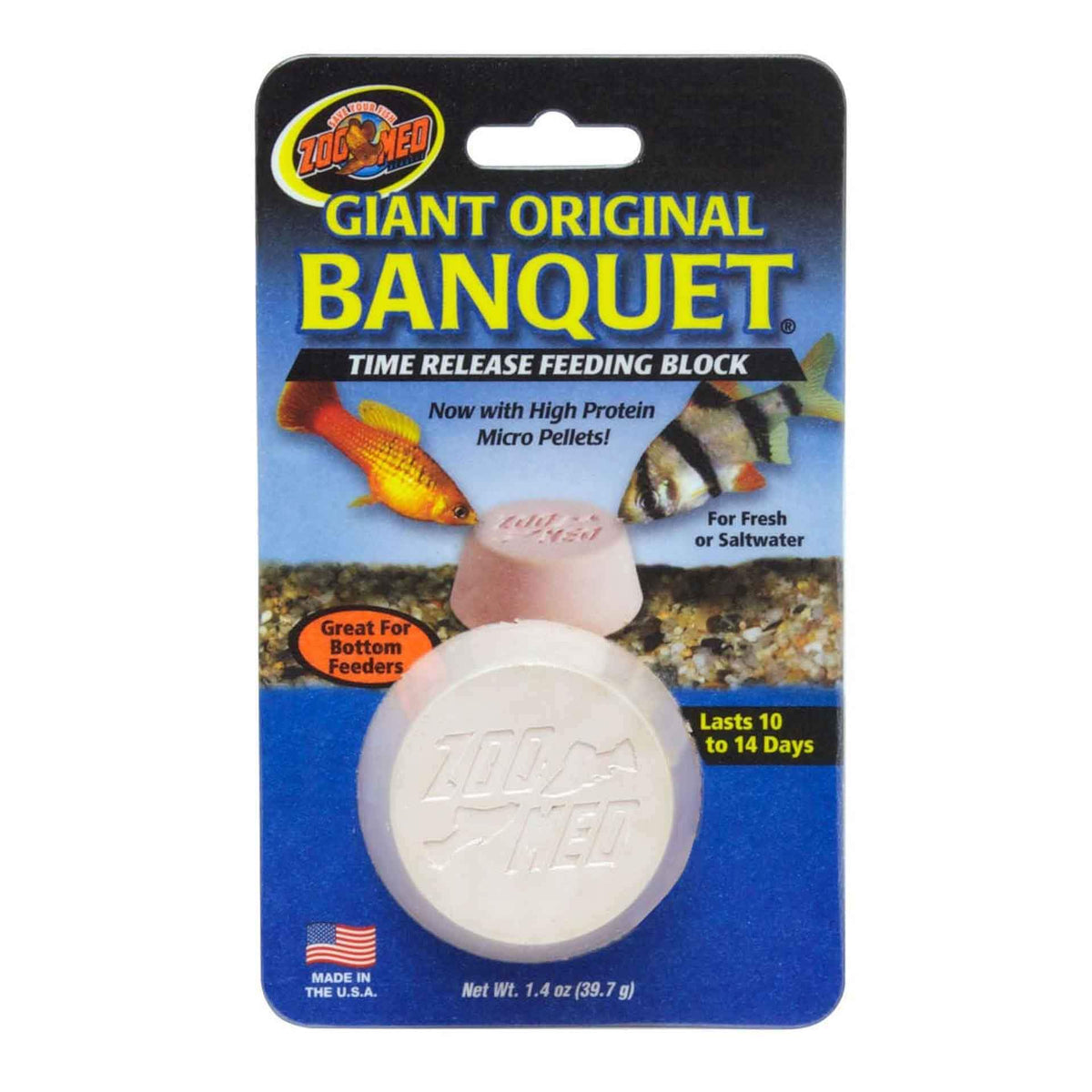Zoo Med - Original Banquet Feeding Block - Giant (1 block) 14 days