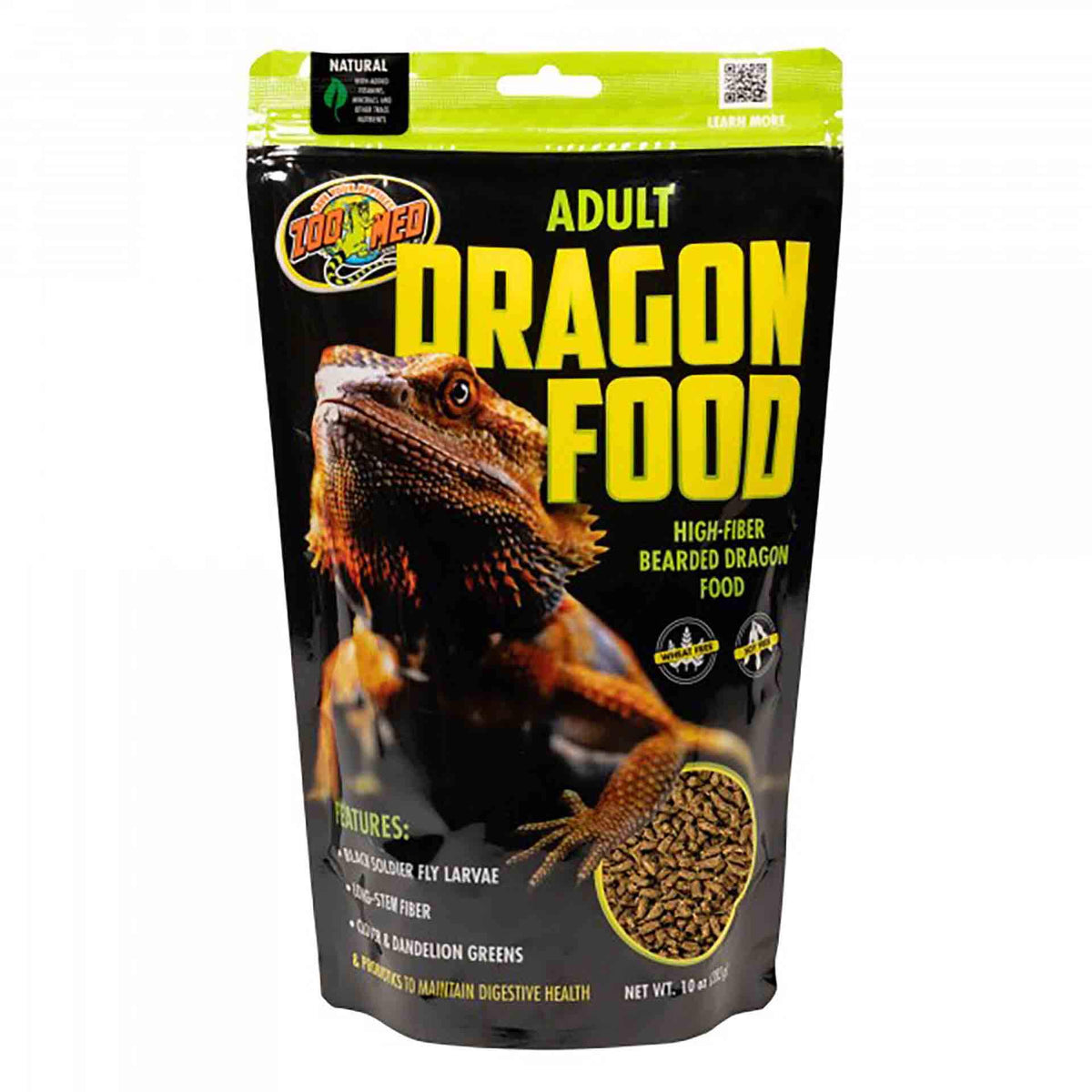 Zoo Med Insect High-Fiber Bearded Dragon Food Adult 283gm