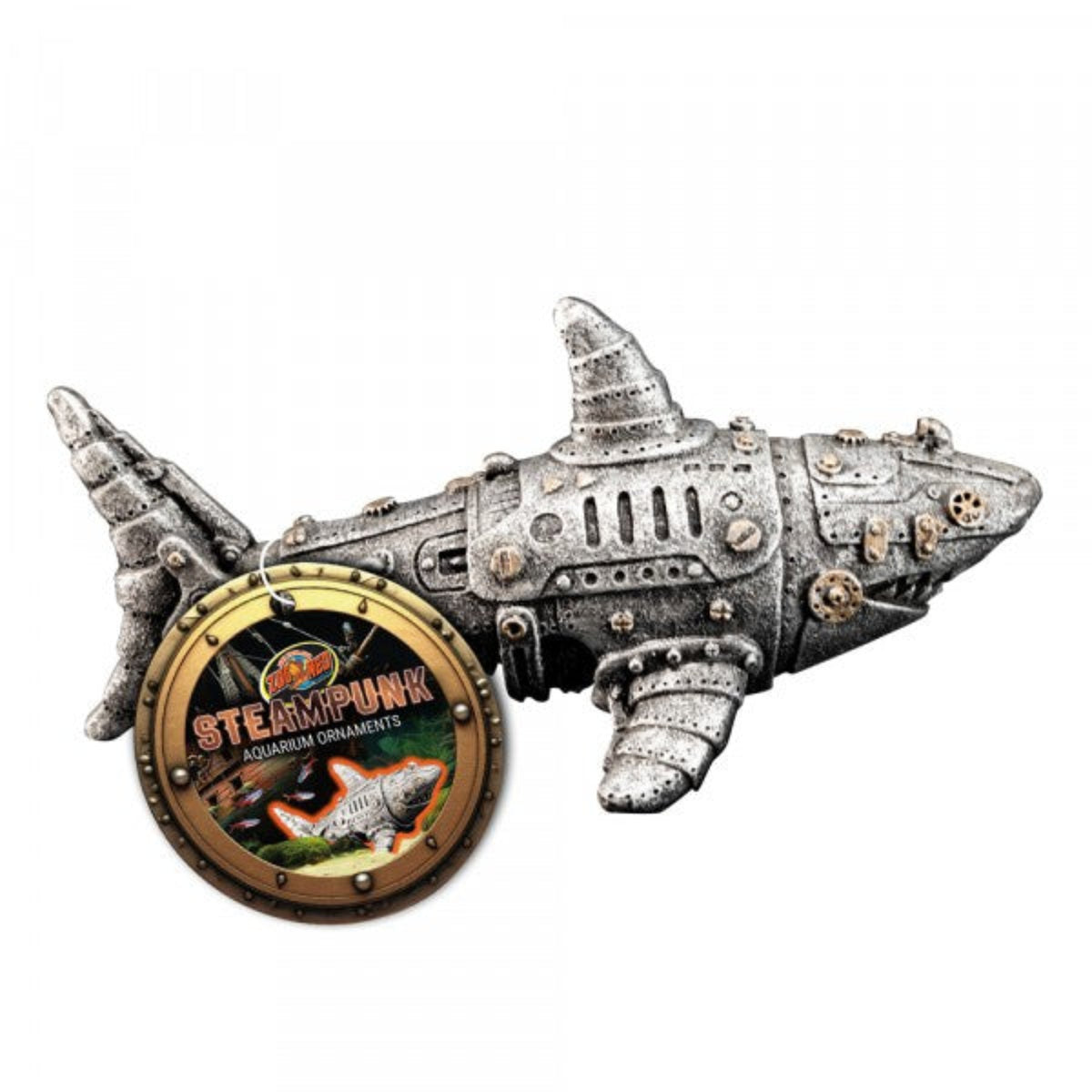 Zoo Med Steampunk Shark Ornament 14cm