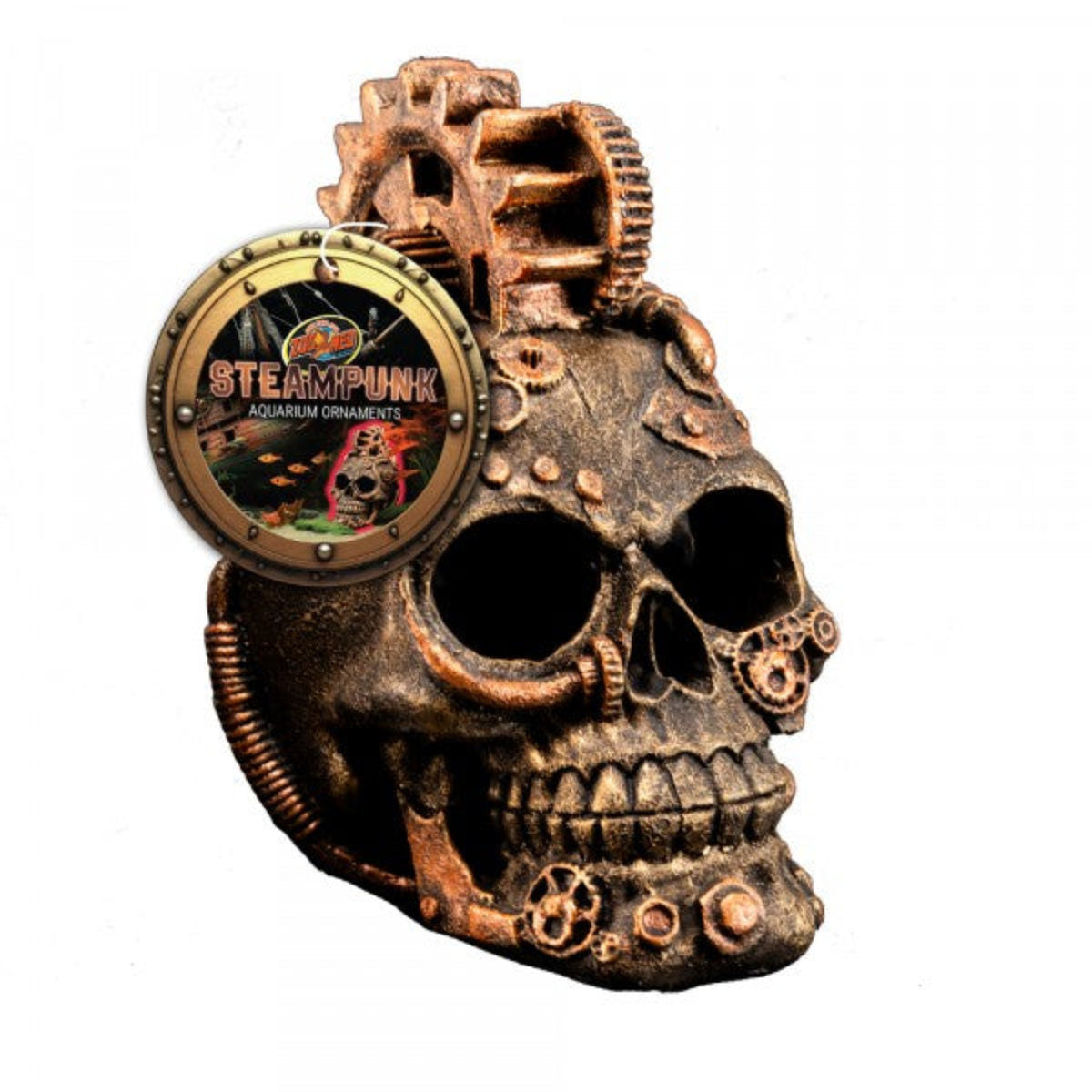 Zoo Med Steampunk Skull Ornament 7.5cm