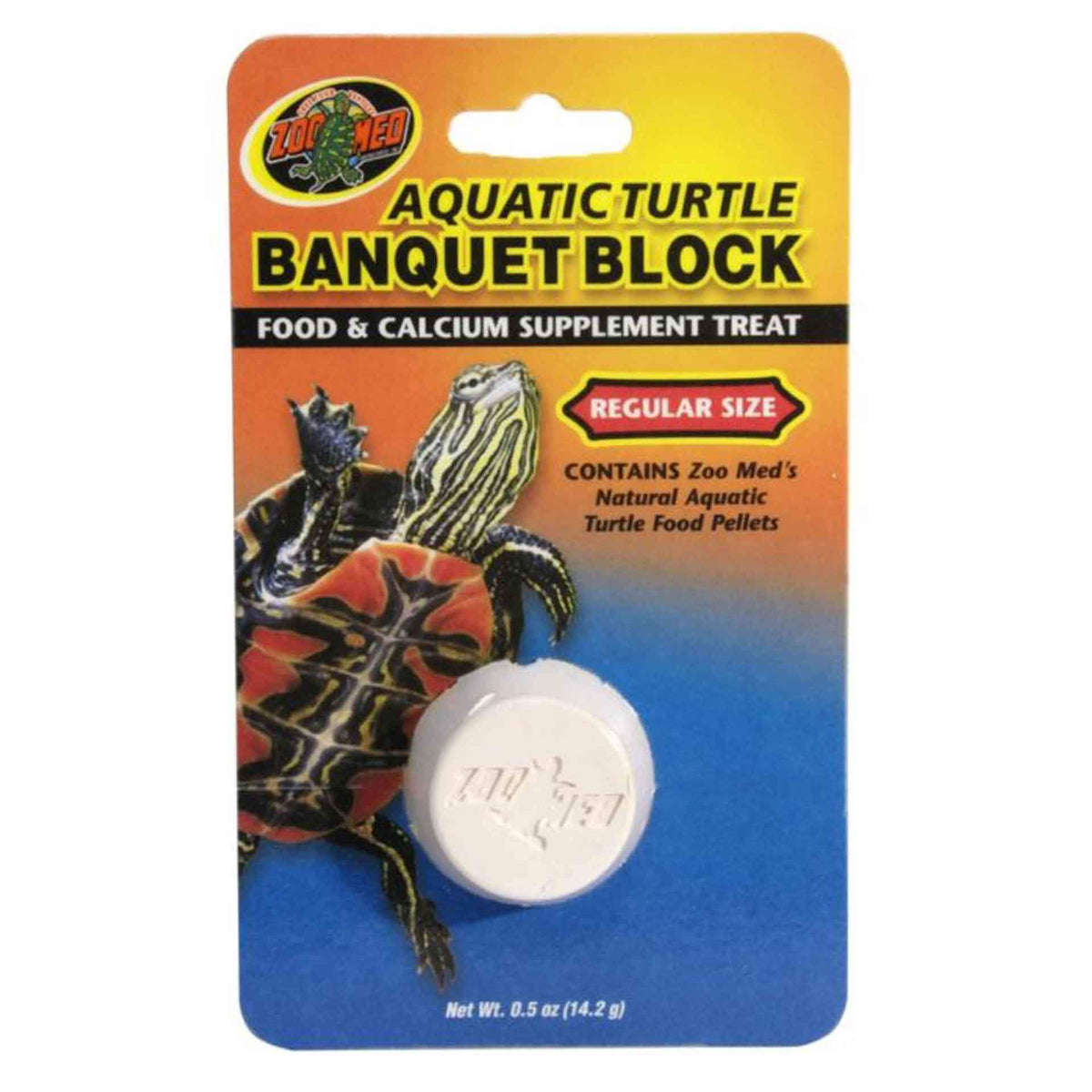 Zoo Med - Aquatic Turtle Banquet Feeding Block - Regular Size 14.2g