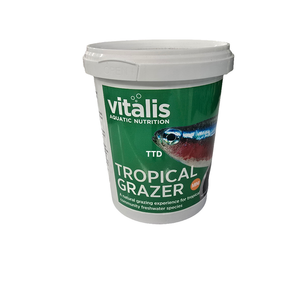 Vitalis Tropical Grazer Mini 240g Fish Food - The Tech Den