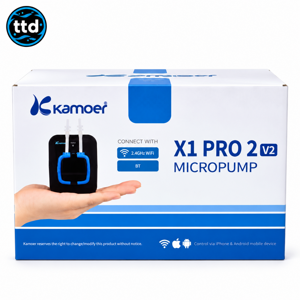 Kamoer X1 PRO V2 - Single Wifi Dosing Pump