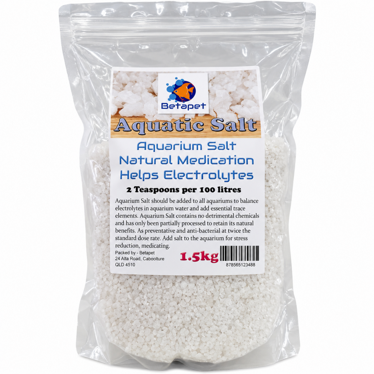 Betapet Aquarium Salt 1.5kg – Australian