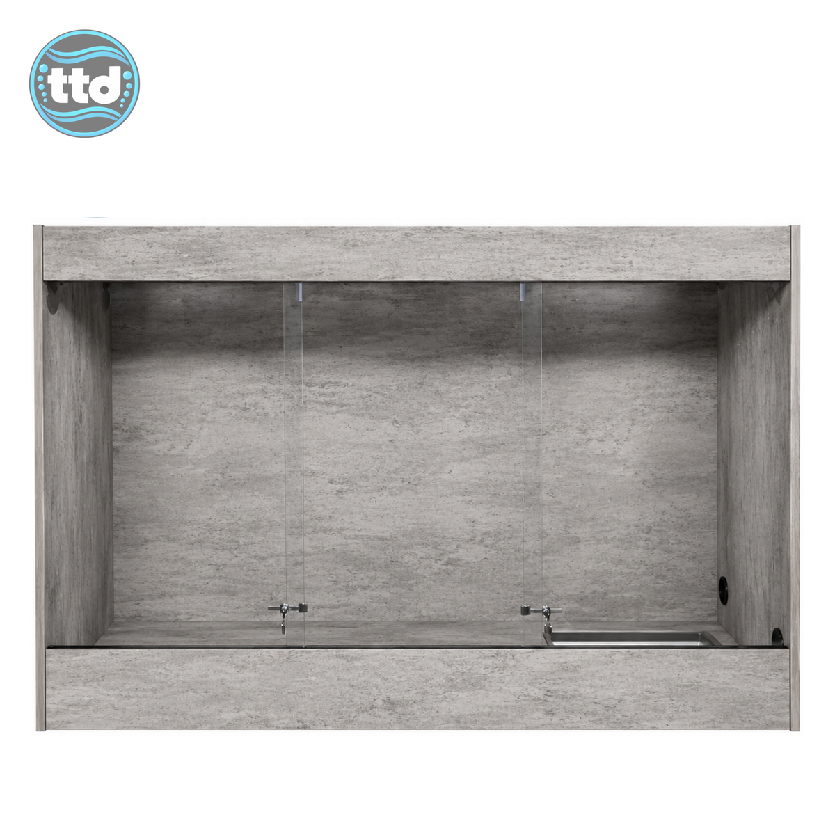 Reptile One S2M 18612 Vivarium - ENCLOSURE - 180 x 60 x 120cm - Concrete - In store pick up only