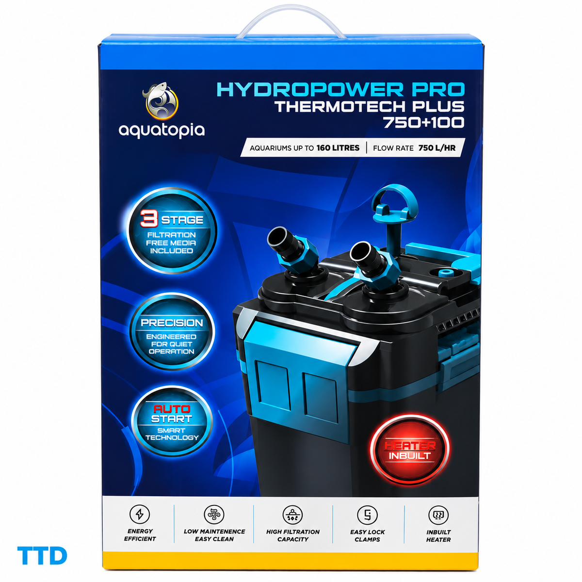 Aquatopia Hydropower Pro Thermotech plus 750 + 100 **