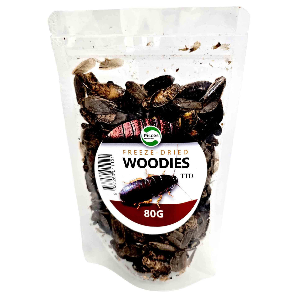 Pisces Freeze-dried Woodies 80g