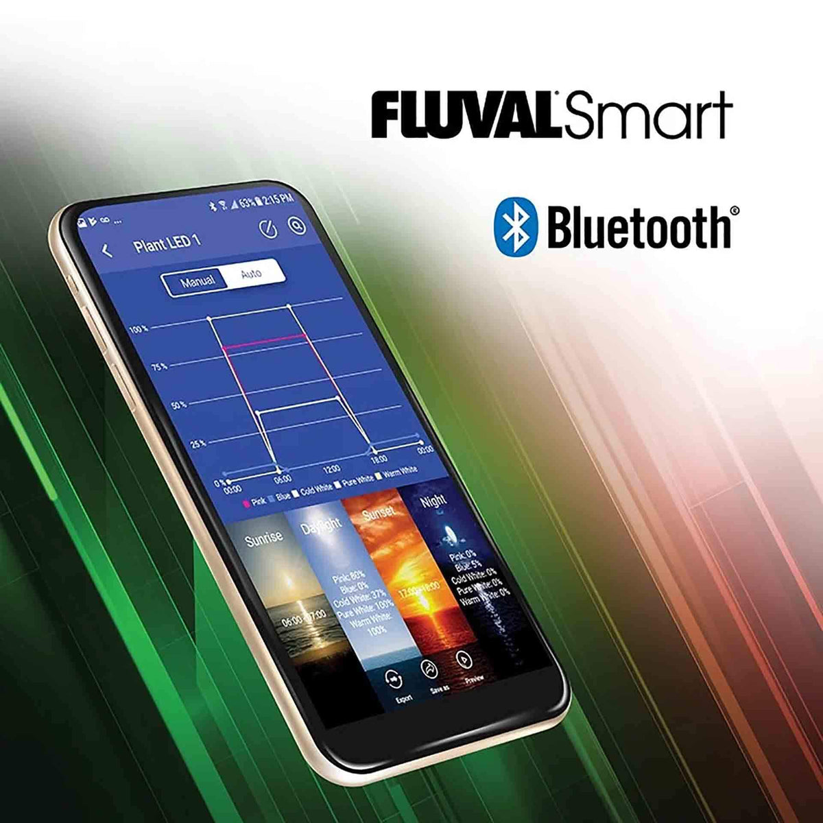 Fluval Nano Plant 3.0 LED Light with Bluetooth