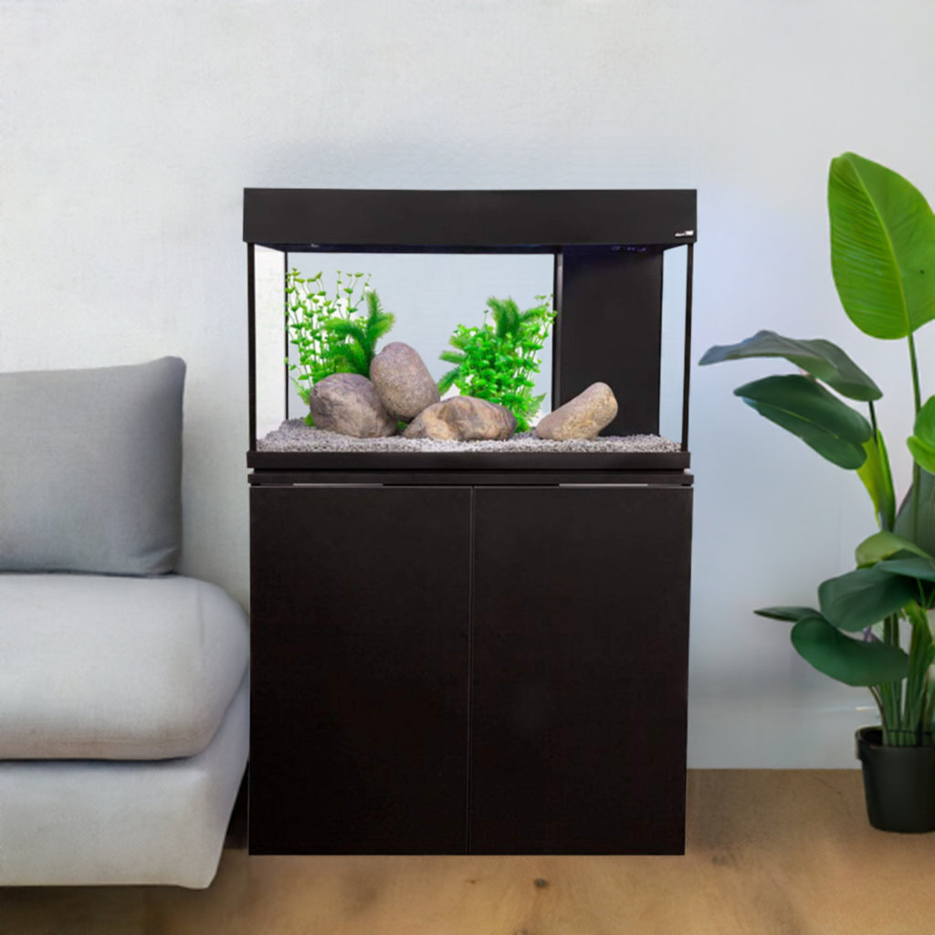 Aqua One AquaVogue 125 Set - Black - 80W x 42D x 50/75H cm (In Store Only)