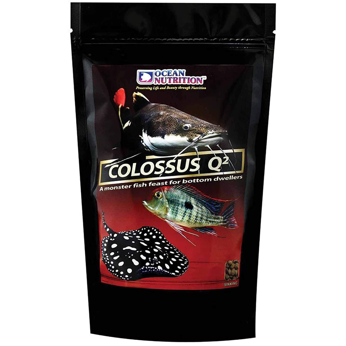 Ocean Nutrition Colossus Q2 Sinking Pellets 500g