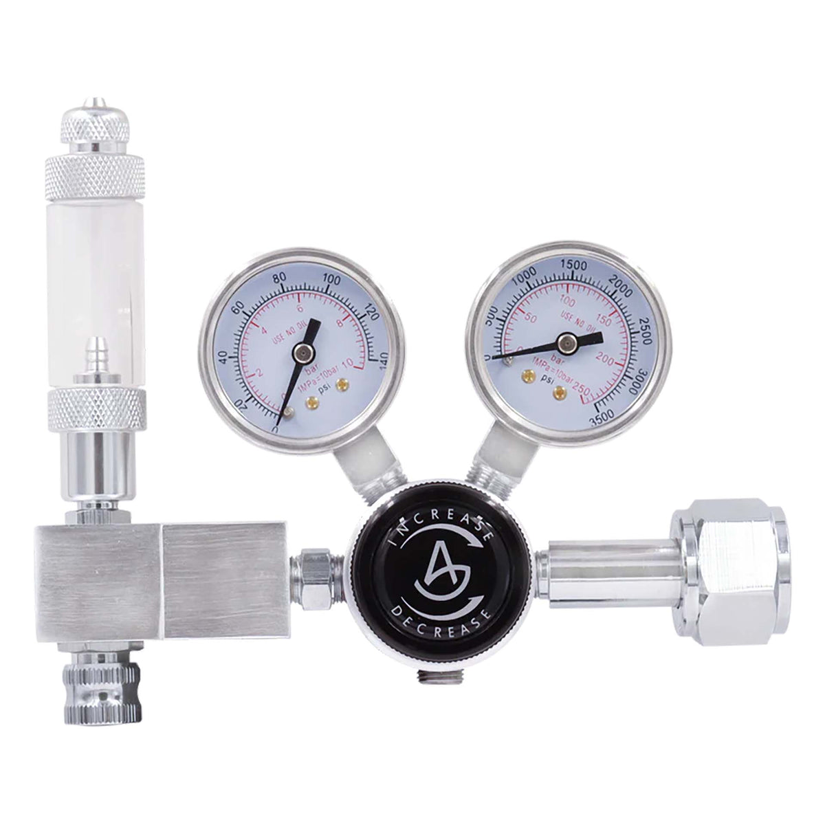AquaLabs Pro Dual Stage CO2 Regulator
