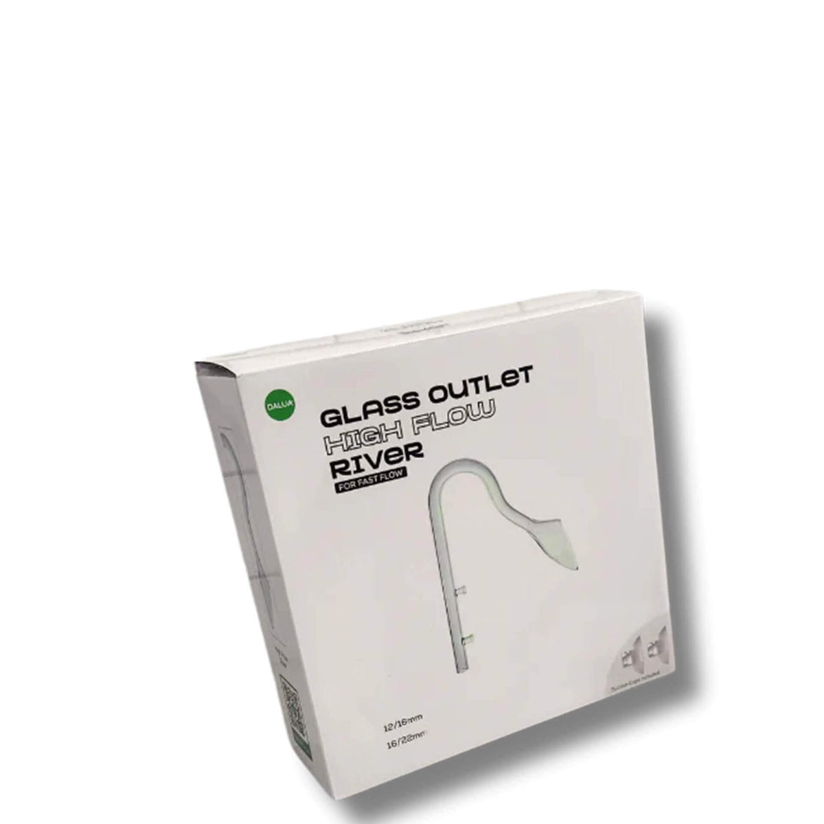 Dalua Glass Outlet - High Flow River Pipe 12/16mm