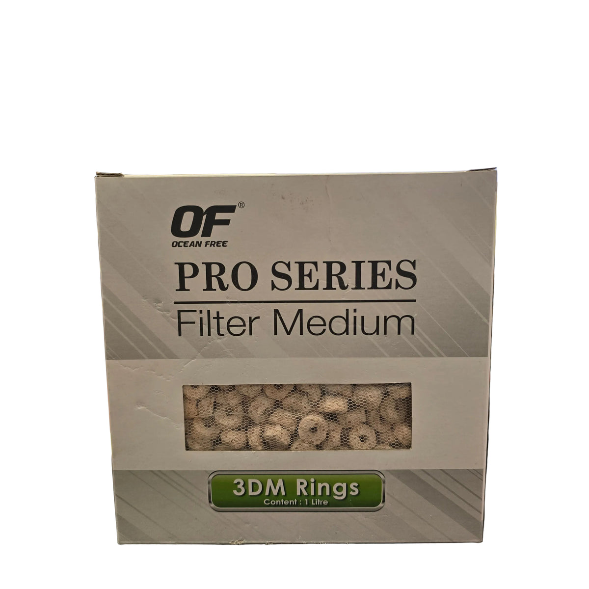 Ocean Free Pro Series 3DM Ceramic Filter Media Rings Small 1L - 12-14mm