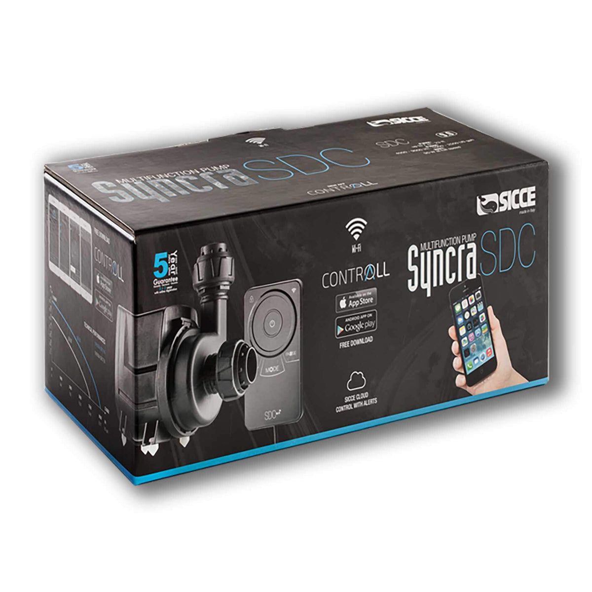 Sicce Syncra SDC Wifi Controllable Pump 9.0 - 4000 - 9000l/h