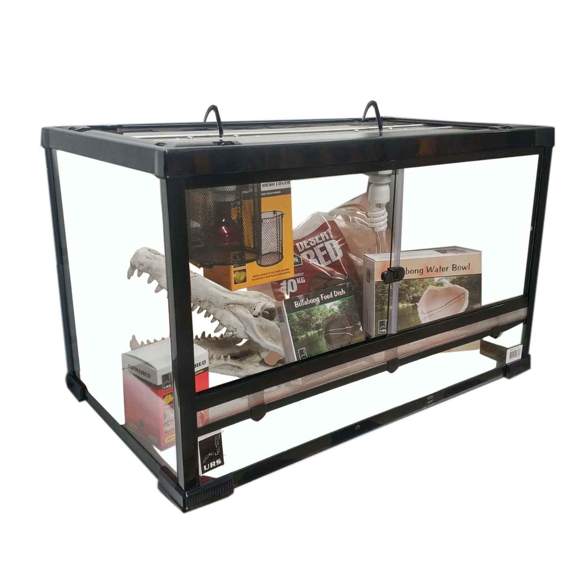 Budget Large Bearded Dragon Terrarium Package - 80 x 48 x 50cm - In store Only