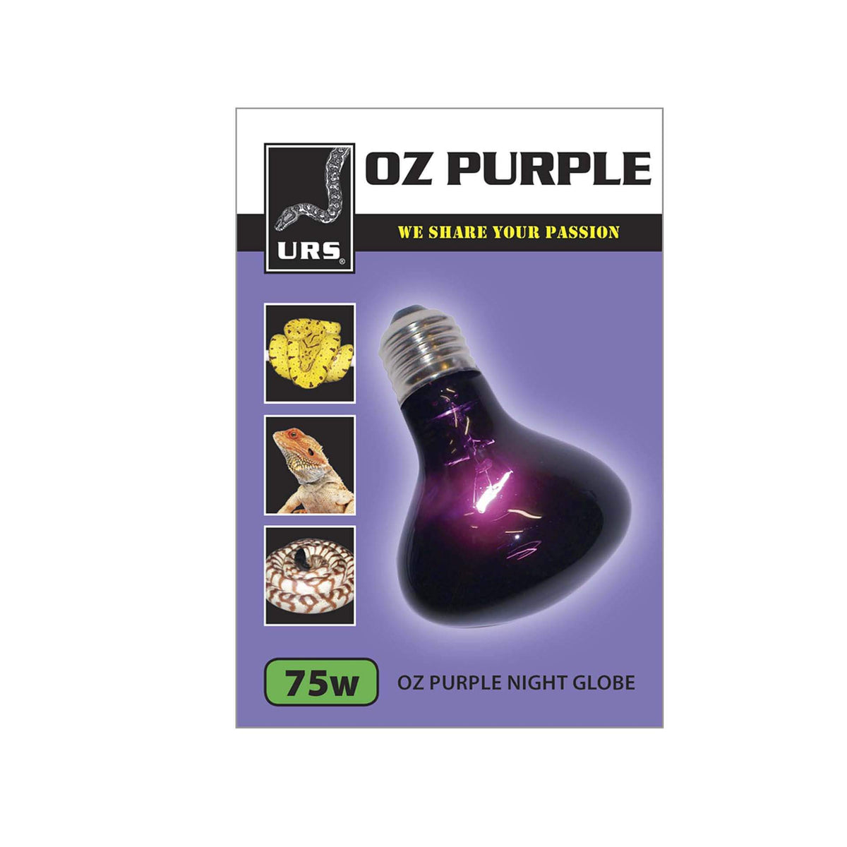 URS OZ Purple Night Heat and Light 75w
