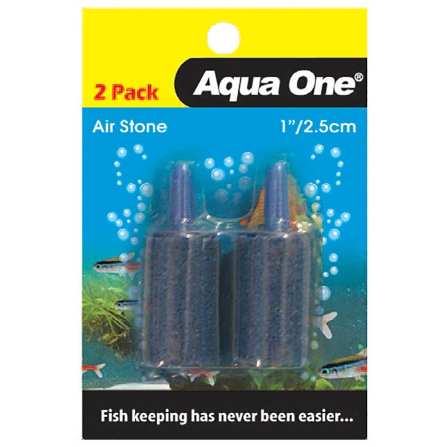 Aqua One 2.5cm Sand Air Stone - 2 Pack