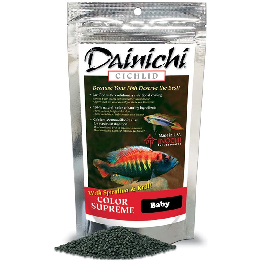 Dainichi Cichlid Colour Supreme Baby Sinking Pellet 250g (1mm)