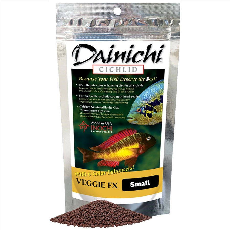 Dainichi Cichlid Veggie FX Sinking Small Pellet 250g (3mm)