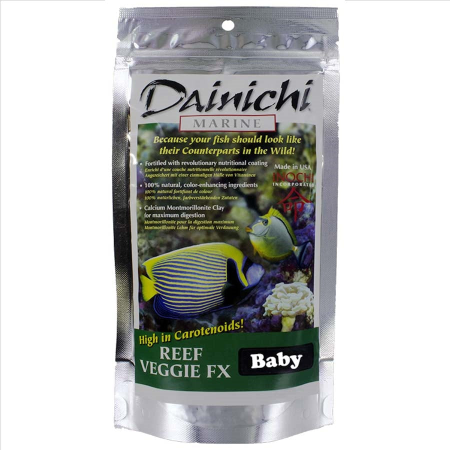 Dainichi Reef Veggie FX Baby Sinking Pellet 1mm 100g