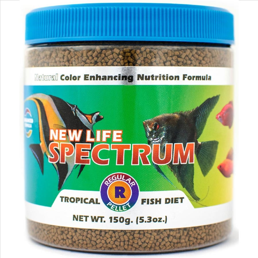 New Life Spectrum Regular Tropical Fish Diet 150g - Sinking Pellet 1-1.5mm