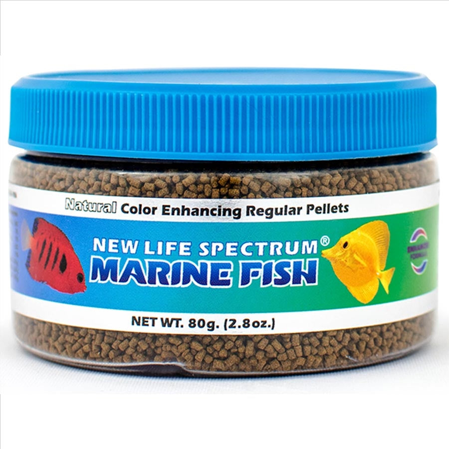 New Life Spectrum Marine Fish Regular 80g Sinking Pellet 1.0-1.5mm