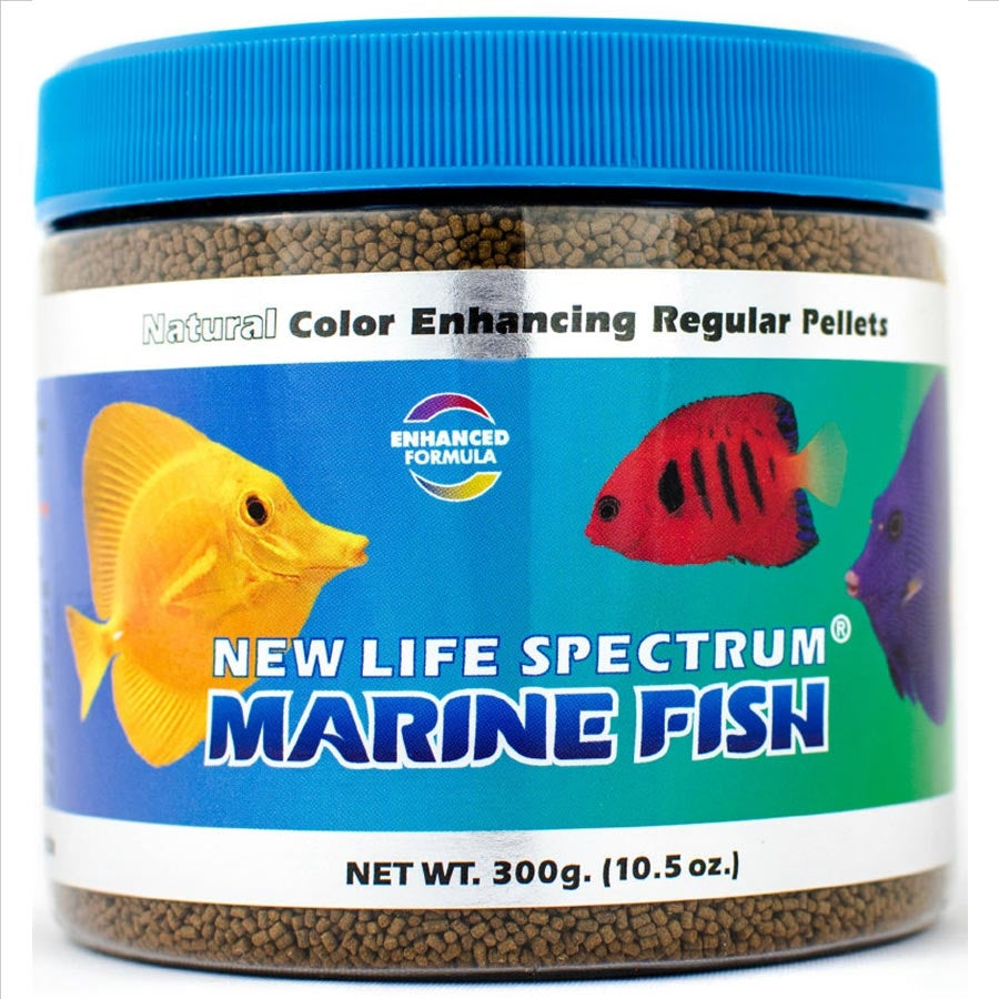 New Life Spectrum Marine Fish Regular 300g Sinking Pellet 1.0-1.5mm