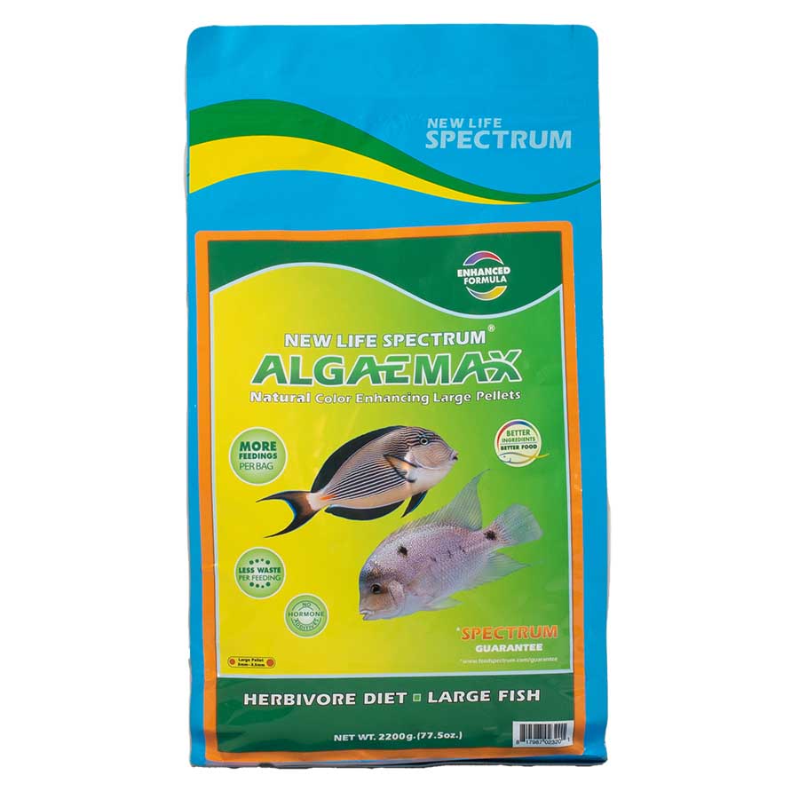 New Life Spectrum AlgaeMax Large 2.2kg - 3-3.5mm Algae max