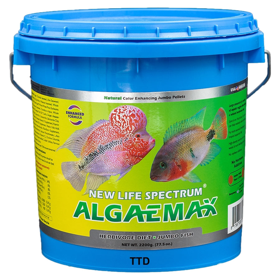 New Life Spectrum AlgaeMax Jumbo 2.2kg - 7.5-8mm Algae max