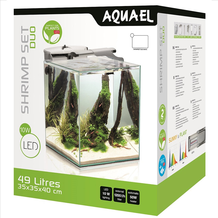 Aquael Shrimp Set 35 White Duo - in store pickup only - Special Order