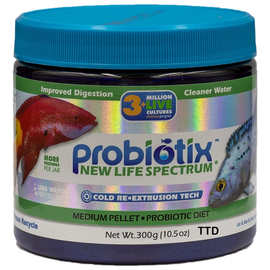 New Life Spectrum Probiotix 300g Medium Pellet 2-2.5mm NLS