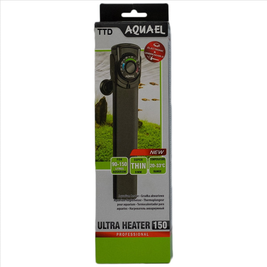 Aquael Professional Ultra Heater 150 Watt Electronic and Unbreakable