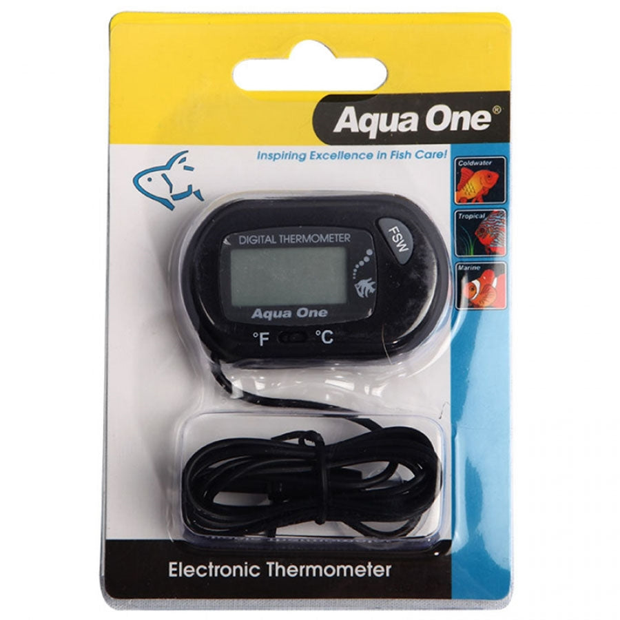 Aqua One LCD Electronic Thermometer