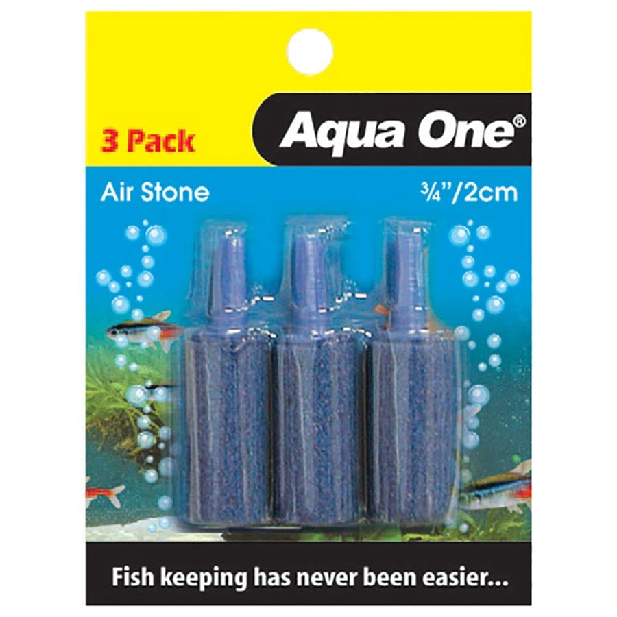 Aqua One 2.5cm Sand Air Stone - 3 Pack