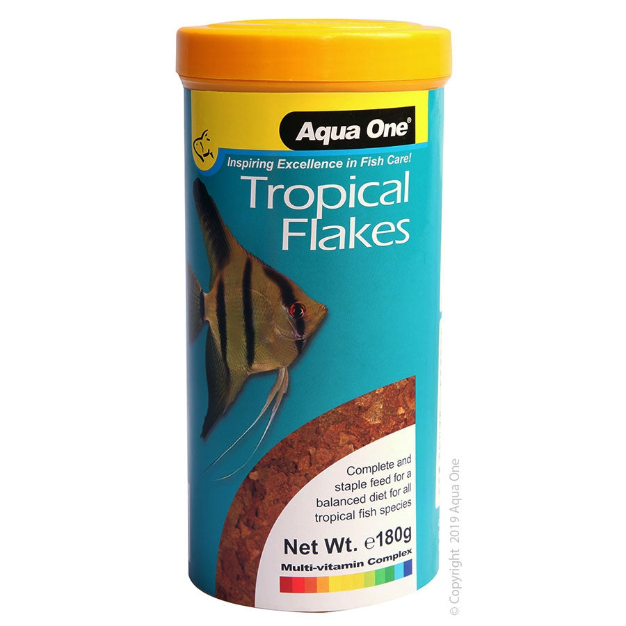 Aqua One Tropical 180g Flake Food