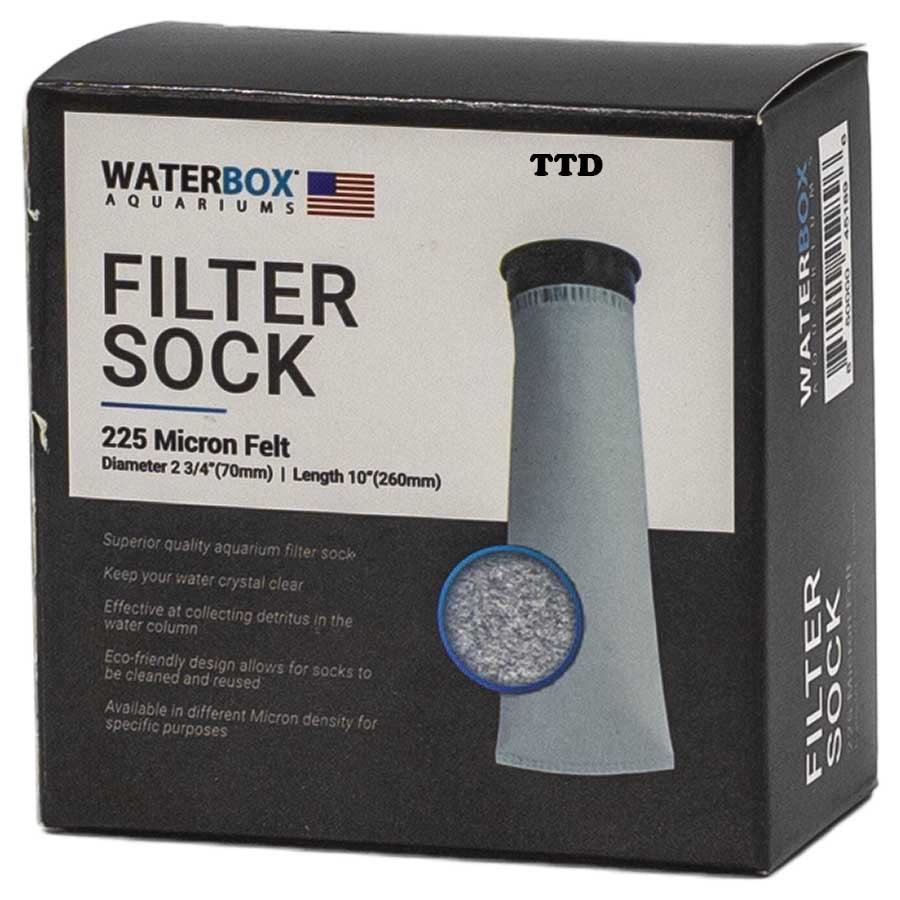 Waterbox Felt Filter Sock - Felt - 225 Micron - 2 3/4 Inch