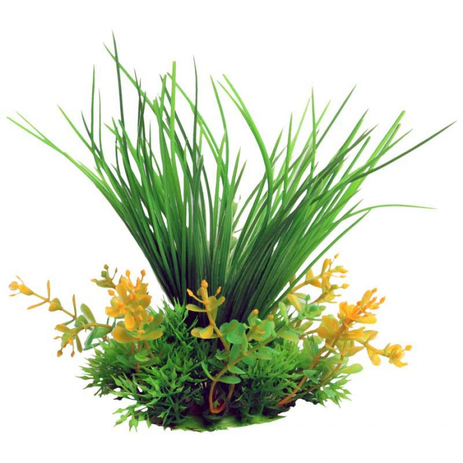 Aqua One Ecoscape Small Green Grass 10cm - Artificial Plant