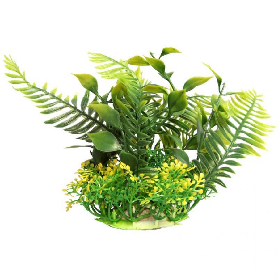 Aqua One Ecoscape Small Fern Green 10cm - Artificial Plant