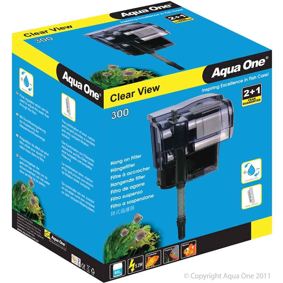Aqua One ClearView 300 Hang On Filter
