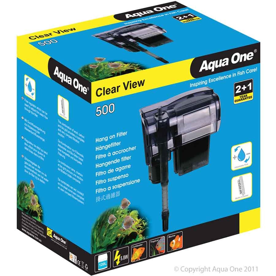 Aqua One ClearView 500 Hang On Filter