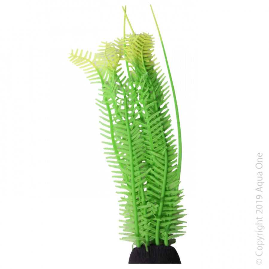 Aqua One Flexiscape Fern Green Large - Artificial Plant - CLEARANCE**
