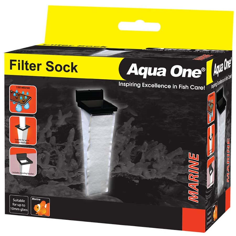 Aqua One Filter Sock For Glass Sumps up to 10mm