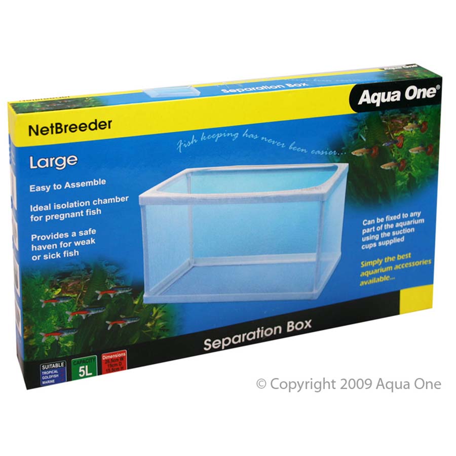 Aqua One Net Breeder Separation Box 27 W X 16 D X 15cm H
